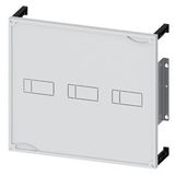 ALPHA 400/630 DIN circuit breaker kit 3x 3VA10-11/100 A/160 A 3+4-pole