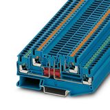 PTT 2,5-2TG BU - Disconnect terminal block