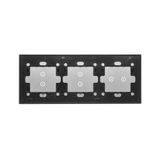 RJ12 single telephone socket, white