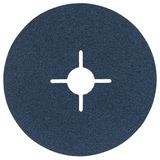 Fibre sanding disc R574, Best for Metal D= 125 mm; G= 80