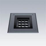 AXYL OPERA L WO 9L 930 NB HFX ANT - LED floor recessed luminaire