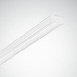 Surface-mounted luminaire Solvan Flow D Raster White rectangular ET 28W 3800lm Wide (W) IK03 3 SDCM