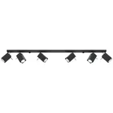CEILING LAMP MERIDA 6L BLACK GU10 6X40W IP20