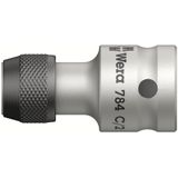 784 C 1/2&quot; Adapter met snelwisselfunctie, 784C/2x5/16&quot;x50mm