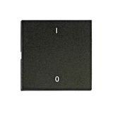Rocker S 55 with symbols I/0, black