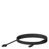 USB cable, length 2 m, USB-A to USB-C connector