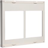 Assembly unit, univers N, 450x500mm, for 2 NH2 fuse load on mounting p