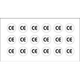 Adhesive label - Dimensions: 175 x 95 mm