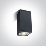 ANTHRACITE CEILING GU10 10W IP54 100-240V