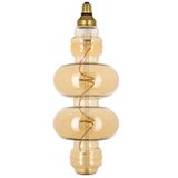 LED Art-Deco E27 4W 2200K Gold Dimm