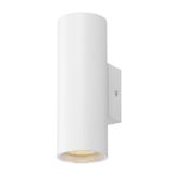 ASTO TUBE, wall-mounted light, cylindrical, GU10, 2x max. 10 W, white