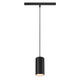 NUMINOS® S 48V TRACK DALI, pendant light, black / white, 16W, 1030lm, 2700K, CRI90, 55°