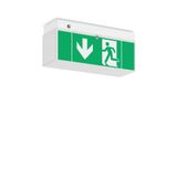 MINISIGN, 4,8 W, white, on/off Ceiling and wall luminaires, L 230 B 10