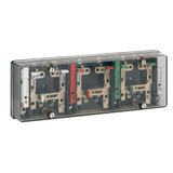 3-phase + neutral 3 CT connection, input /output front connection cables