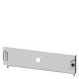Compartment door 3VA12 (250 A), fixed-mounted, plug-in design, RCD: without, H: 150 mm W: 600