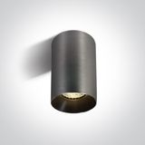METAL GREY GU10 10W DARK LIGHT