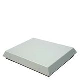 Roof outlet filter, cutout: B: 345 mm, H: 265 mm, RAL 7035, IP54