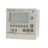 Yearly Time Switch, SPST-NO x 4 Circuits, Flush Mounting, Panel Language English, 24 VDC H5S 4020C