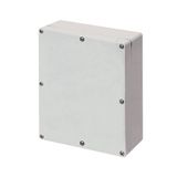 Aluminium push-button enclosure M4 170x205x70, undrilled, with cable entry