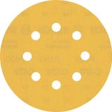 EXPERT C47 Sandpaper with 8 holes for Random Orbital Sanders 125 mm, G 4 5-pc