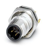 SACC-DSI-MSB-5CON-L180/12SCOSH - Device connector, rear mounting