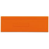 Separator plate 2 mm thick oversized orange