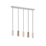 Soka pendant 5-pc GU10 coffee/warm grey