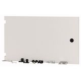 XTSZDSQC-H350W600 Section wide door, closed, HxW=350x600mm, IP55, grey