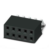 FQ 2,54D/ 20-SH-0-BT - Female strip