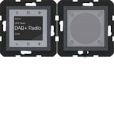 Radio touch DAB+ with speaker, A.x/C.x, anthracite