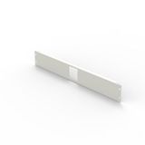Cover pl. DPX³ 125 HP 3P 36M mounting horizontally for XL³S