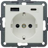 WCD RA, USB A + USB C (PD), charger S.1/B.3/B.7 polarwit mat