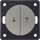 Blind series push-button impr sym arr, Integro - Design Flow/Pure, chr