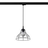 HANGING LAMP 3 PHASE ANATA BLACK E27
