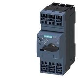 circuit breaker size S0 for transformer protection without phase failure protection A-release 10...16 A short-circuit