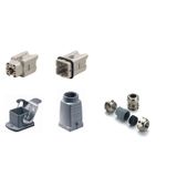 RockStar® HDC kits-Heavy-duty connectors, Kit, HA, Size: 1, Poles: 4, Screw connection, 400 V, 16 A, diecast aluminium, PG 11