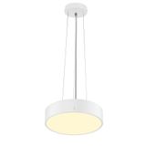 MEDO® PRO 30, wall- and ceiling-mounted light, round, 3000/4000K, 10W, trailing-edge phase, 110°, white