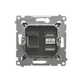 Surface-mounted box - an element extending a single box folded to multiple frames, Bronze matt, metalic