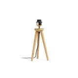 BASCO table base bamboo 230V LED E27 15W