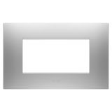 EGO PLATE - IN PAINTED TECHNOPOLYMER - 4 MODULES - MAGNETIC GRAY - CHORUSMART