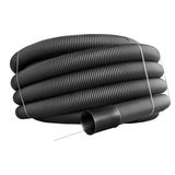 kabelbescherming; flexibele; zwart