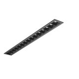 BeamLine Slim, 36 W, 2950 lm, 930, black, on/off Recessed ceiling lumi