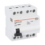Residual current operated circuit breaker, 4 modules, 4P - type A, 63A, 30mA