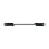 pre-assembled interconnecting cable Dca Socket/plug gray