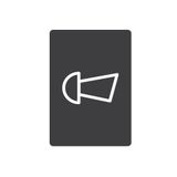 Adhesive label 22x32, symbol S76