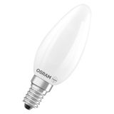 LED lamp filament candle 3.4W 827 E14 frosted 230V (Pack of 2)