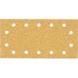 EXPERT C47 Sandpaper with 14 holes for Orbital Sanders 115 x 23 mm, G 4 1-pc