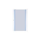 Glas door for wallmounting S-RACK 20U, W=600, RAL7035