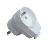 AWA-WG Plug Socket color: white