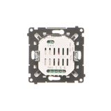 RJ11 double telephone socket, (module), Simon 24, IP20/IP44, graphite mat